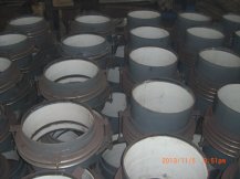 波纹管膨胀节耐磨陶瓷防磨施工